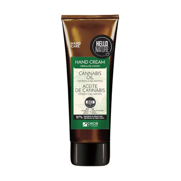 HELLO NATURE CANNABIS OIL HAND CREAM 75ml