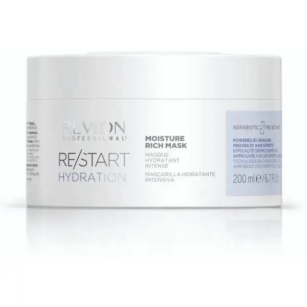 REVLON RE/START - HYDRATATION - MASQUE CAPILLAIRE - MASQUE HYDRATANT RICHE 250ML