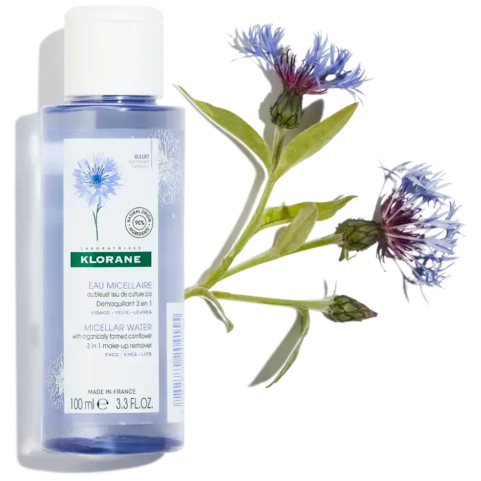 KLORANE EAU MICELLAIRE AU BLEUET 100ML