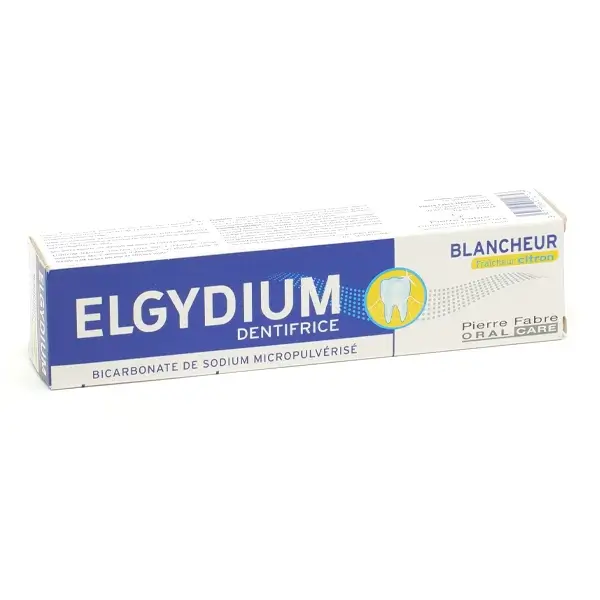 ELGYDIUM DENTIFRICE BLANCHEUR CITRON