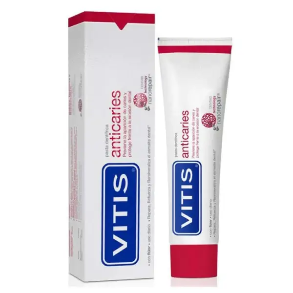vitis-dentifrice-anticaries-100-ml VITIS DENTIFRICE ANTICARIES – Image 1