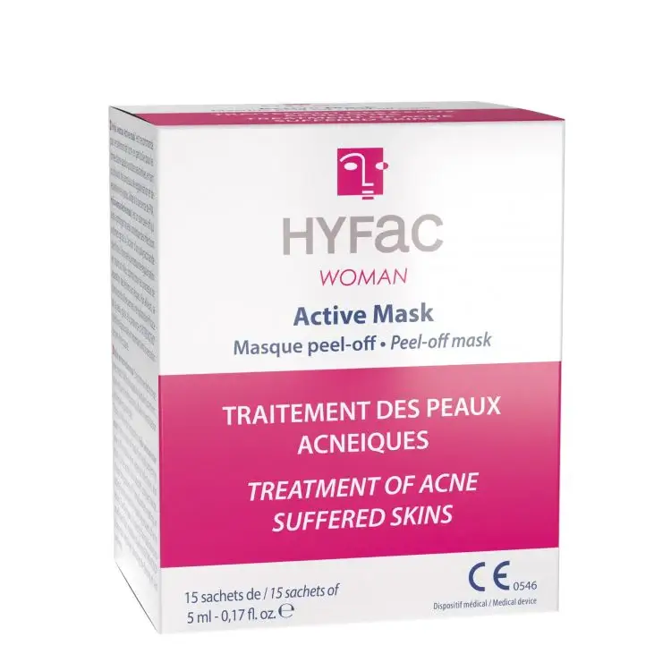 product_0ce5b05a-132c-4f86-bd8c-c0426624e888 Hyfac Woman Active Mask 5ml (15 sachets ) – Image 1