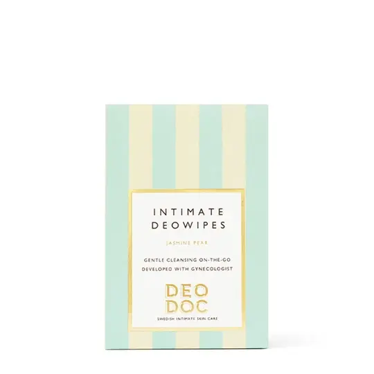 DEODOC INTIMATE DEOWIPES JASMINE PEAR 10 WIPES