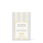 DEODOC INTIMATE DEOWIPES VIOLET COTTON 10 WIPES