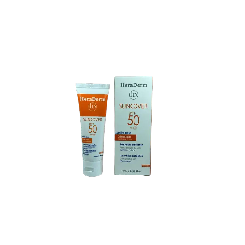 HERADERM SUNCOVER CREME SOLAIRE INVISIBLE SPF 50+ 50 ML