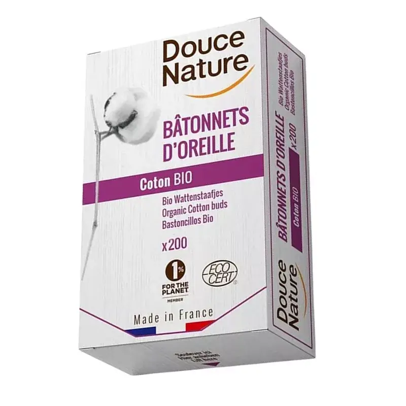 DOUCE NATURE BATONNETS D OREILLE BIO 200P