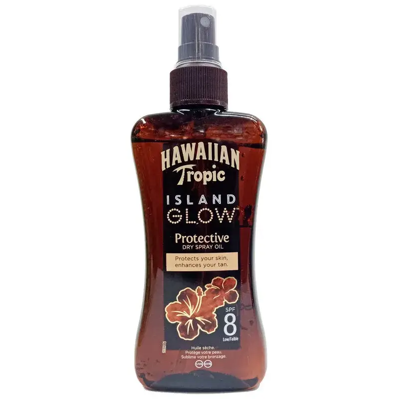 HAWAIIAN tropic ISLAND GLOW PROTECT. SPF 8 spray 200ml