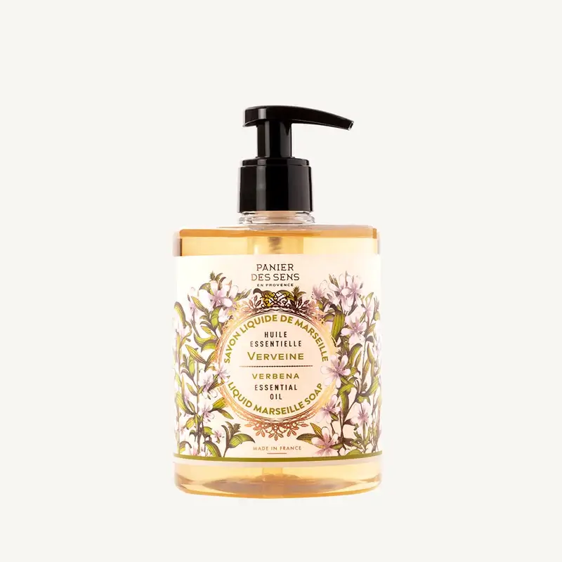 Panier-des-Sens-Savon_liquide_verveine_1_800x PANIER DES SENS SAVON LIQUIDE DE MARSEILLE VERVEINE 500ML – Image 1