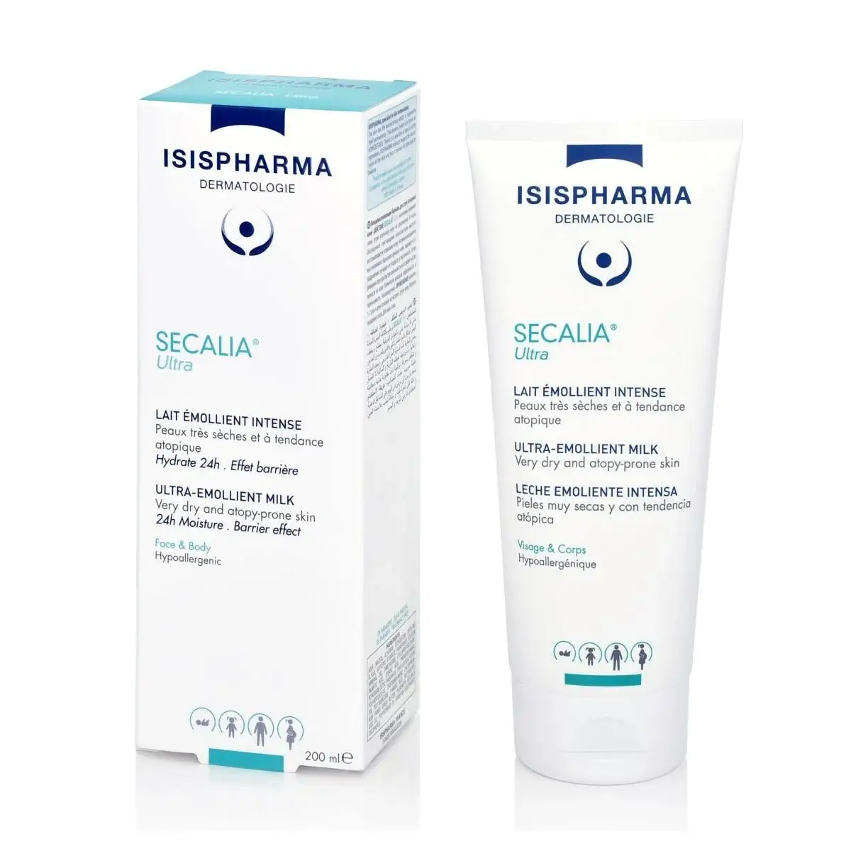 ISISPHARMA SECALIA Ultra Lait émollient Intense 200ml