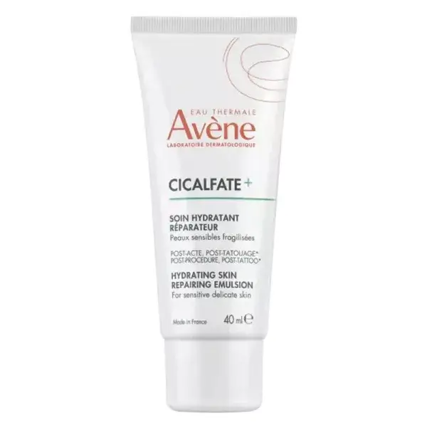 AVENE CICALFATE+ Soin Hydratant Réparateur 40ml - Soin Post-Act, Post-Tatouage