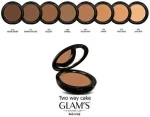 GLAM’S TWO WAY CAKE POUDRE COMPACTE 200A WHITE SHELL – Image 2
