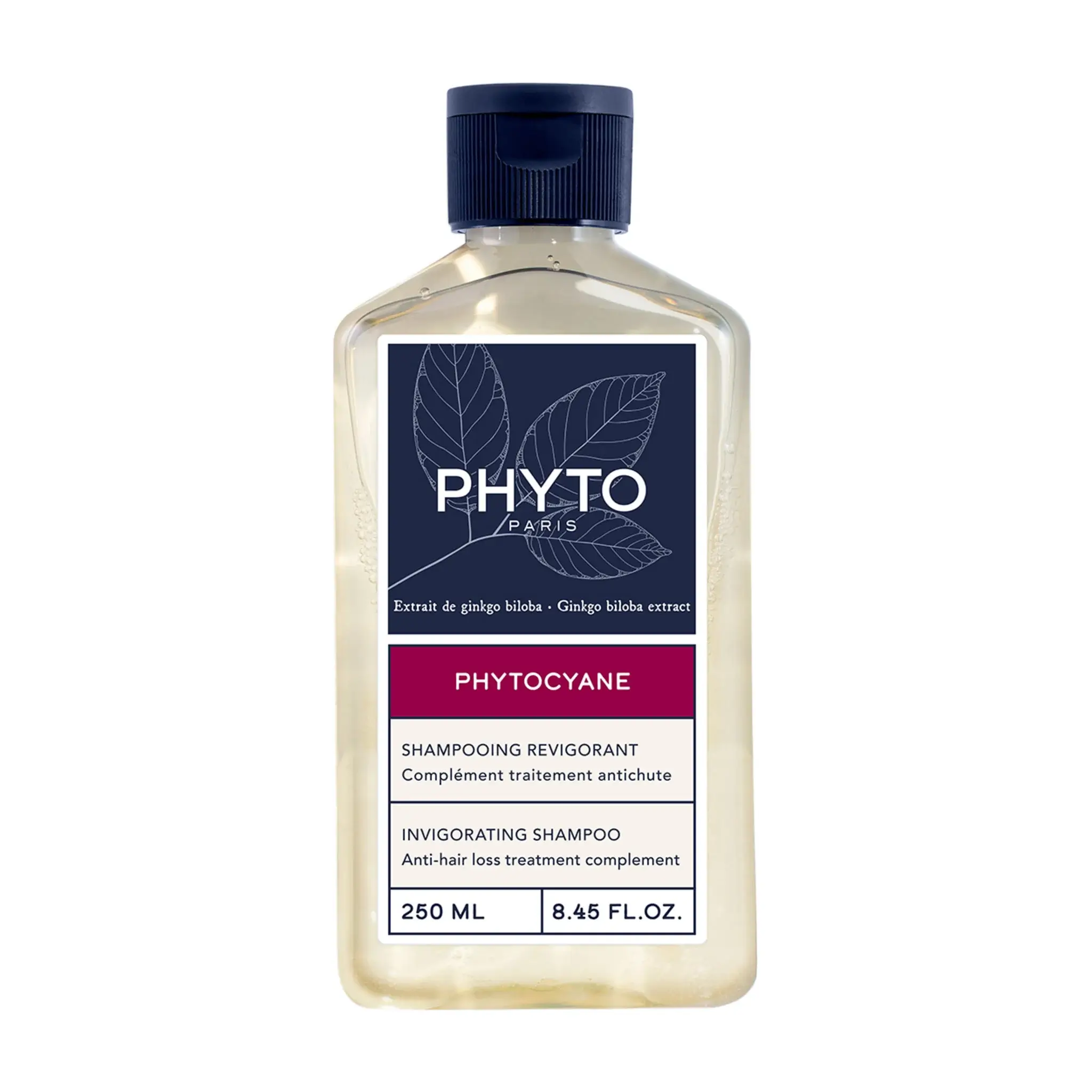 PHYTO PHYTOCYANE Shampoing Tonifiant pour Femme 250 ml