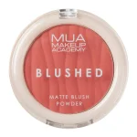 MUA MAKEUP BLUSHED MATTE BLUSH POWDER MISTY ROSE