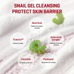 SNAIL TRUECICA MIRACLE REPAIR LOW PH GEL CLEANSER 100ML – Image 2