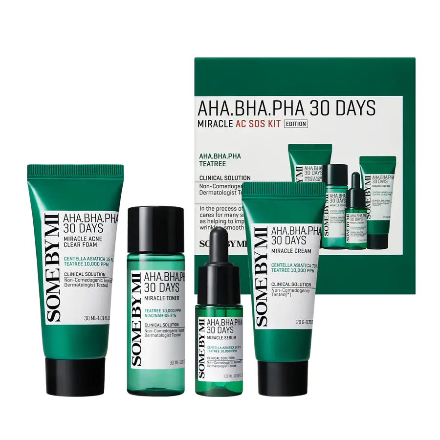 AHA. BHA. PHA 30 DAYS MIRACLE AC SOS KIT