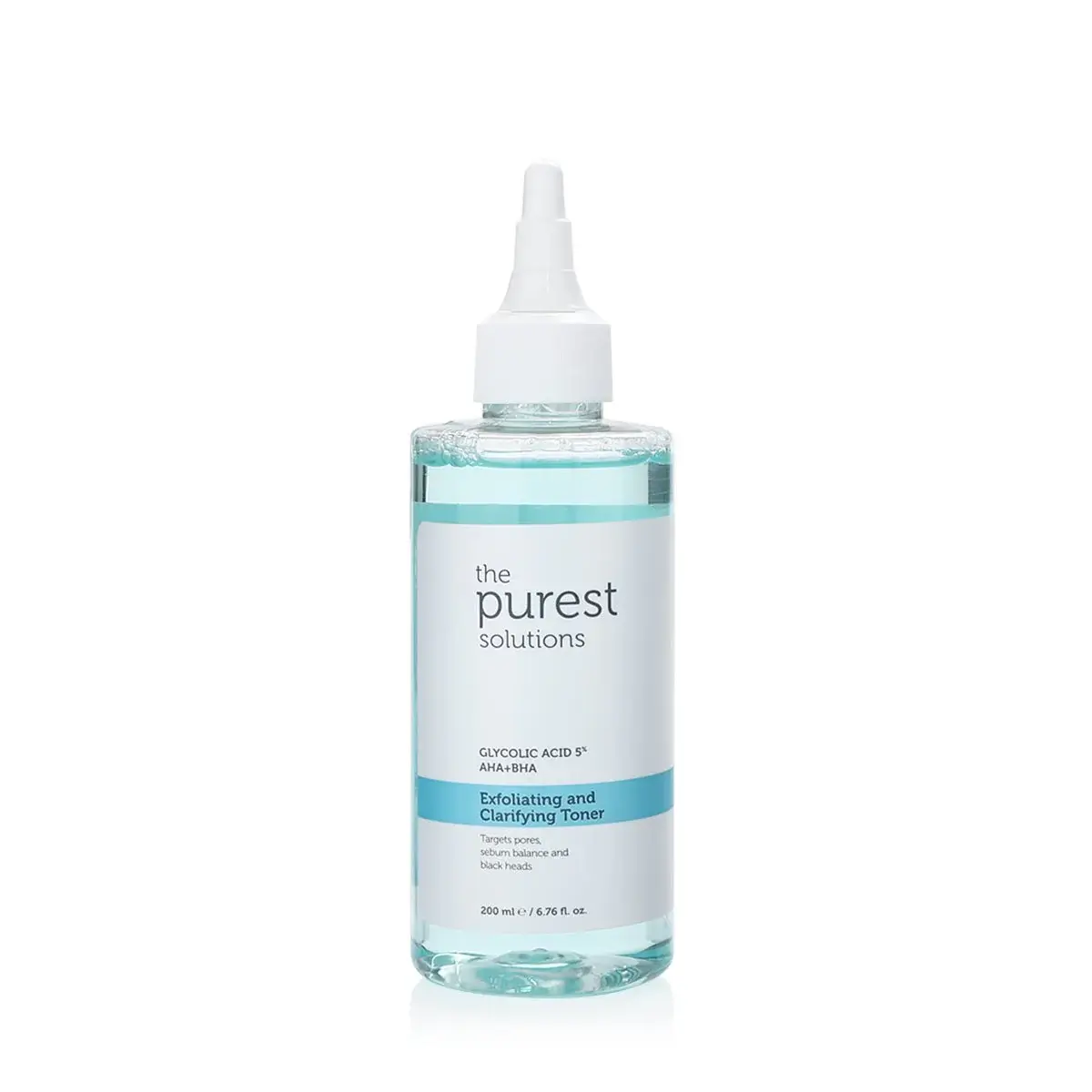 exfoliating-and-clarifying-toner-glycolic-acid-ahabha-200mlthe-purest-solution-455007 (1) The Purest Solutions Toner purifiant à l'acide glycolique %5 Toner exfoliant et clarifiant AHA + BHA – Image 1