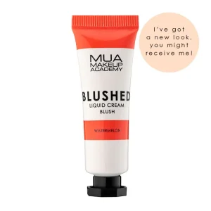 MUA MAKEUP BLUSHED LIQUID CREAM BLUSH WATERMELON
