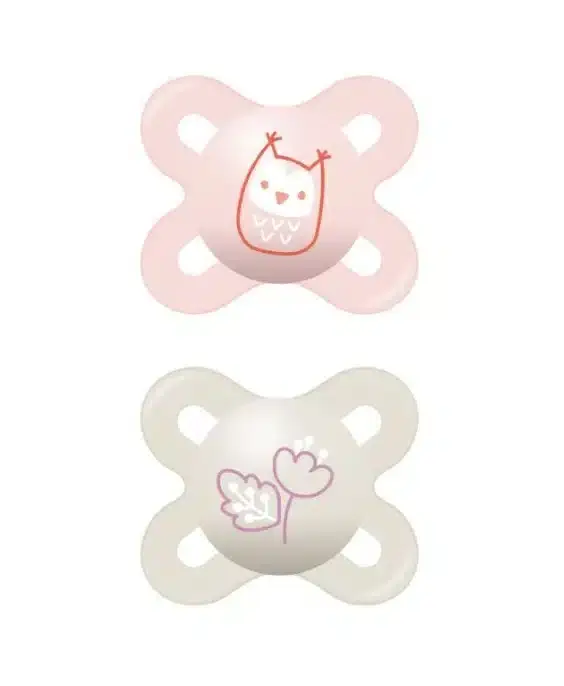 bebemaman-mam-sucette-start-0-2-mois-fille-1.jpg MAM SUCETTES X2 START 0-2M – Image 1