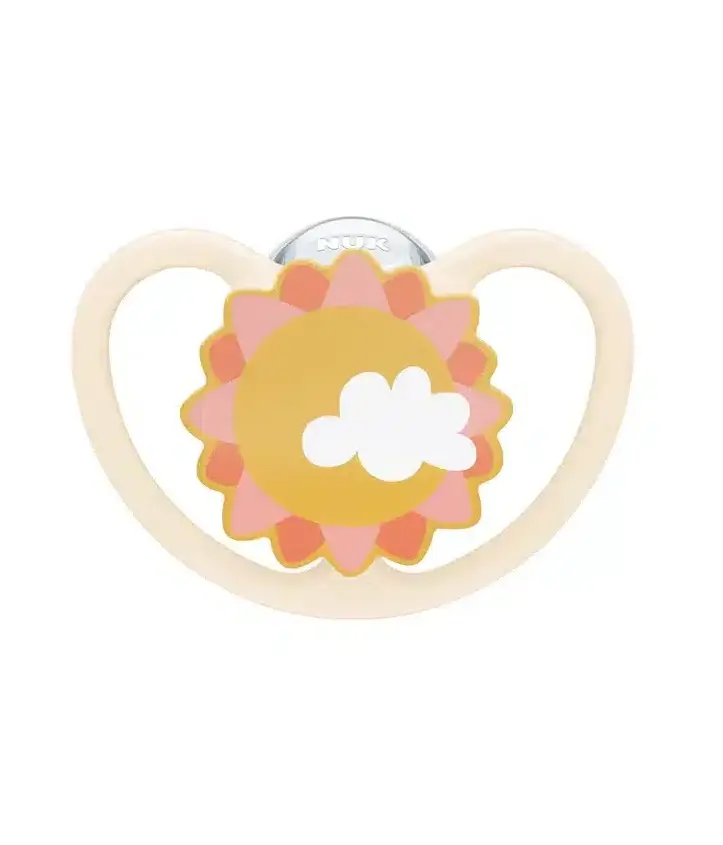 Nuk Sucette Space Silicone Soleil 6-18mois