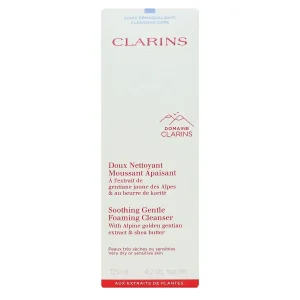 Clarins Doux nettoyant moussant apaisant peau très sèche 125ml