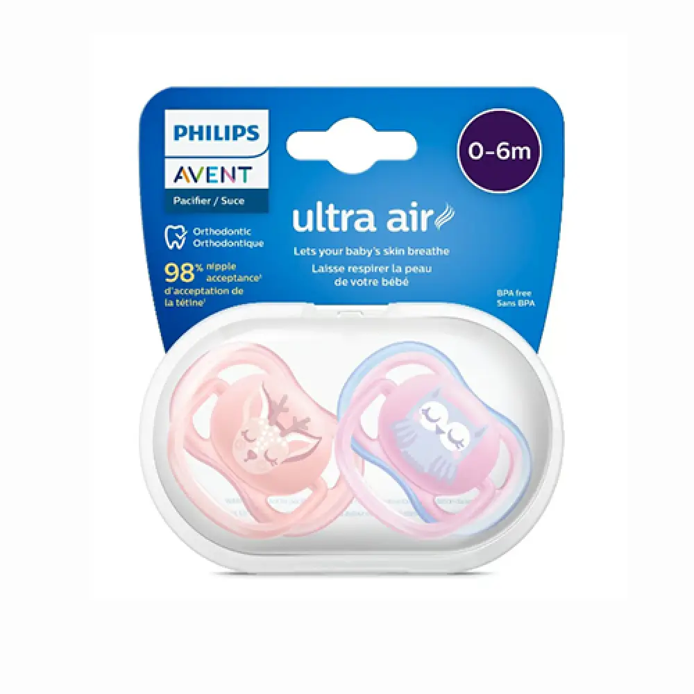 AVENT SUCETTE ULTRA AIR 0-6M