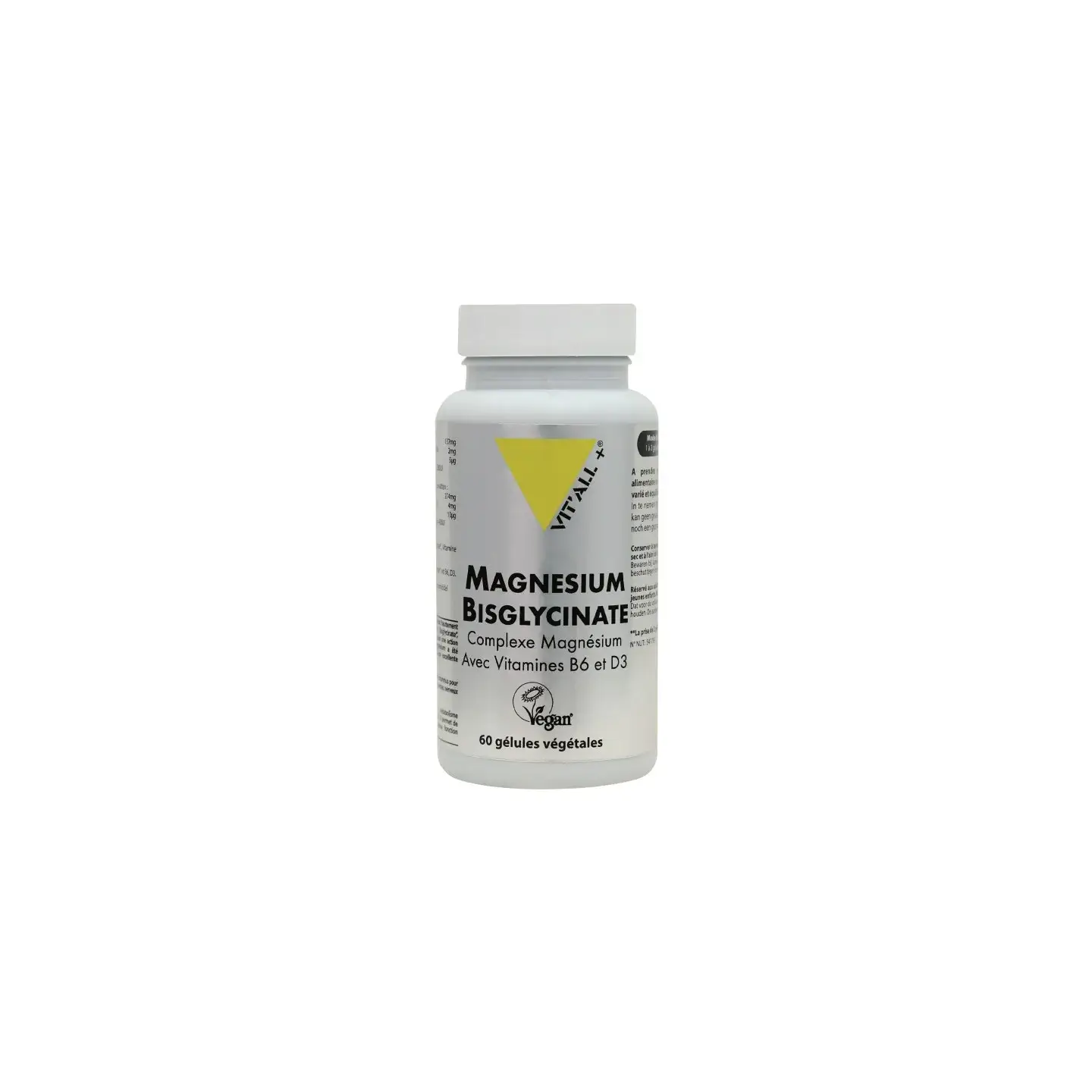VIT'ALL+ MAGNESIUM BISGLYCINATE 60 GELULES