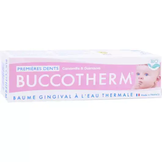 Buccotherm Baume gingival premières dents Bio - 50ml
