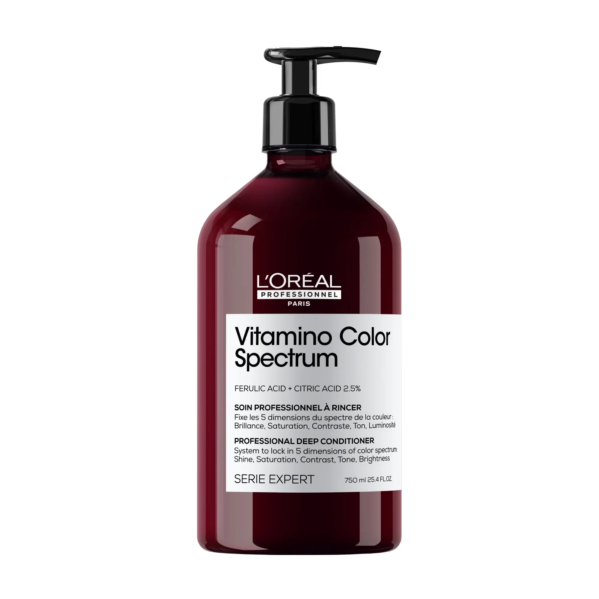 3474637268985_EN_1 L'Oréal Professionnel Série Expert Vitamino Color Spectrum Conditioner 750 ml – Image 1