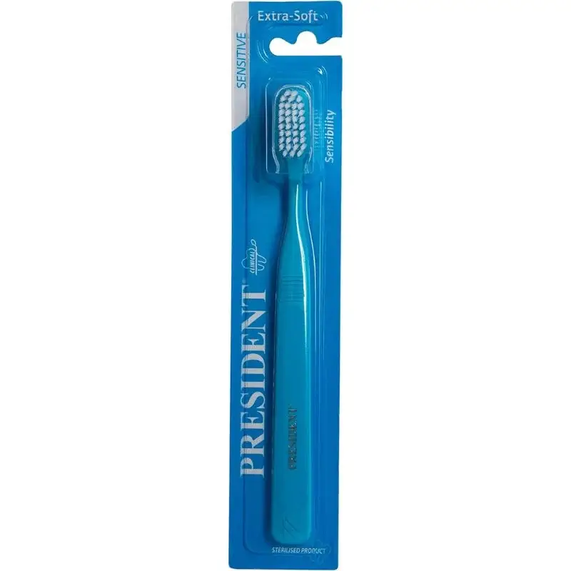 PRESIDENT-Brossette-a-Dents-Sensitive-Extra-Soft PRESIDENT BROSSE ADENT SENSITIVE EXTRA-SOFT – Image 1
