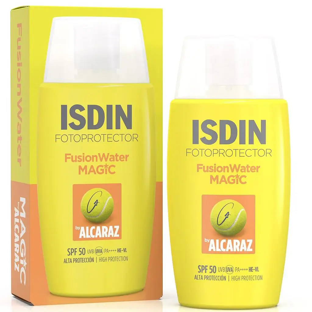 ISDIN FOTOPROTECTOR FUSION WATER MAGIC SPF 50 BY ALCARAZ 50 ML
