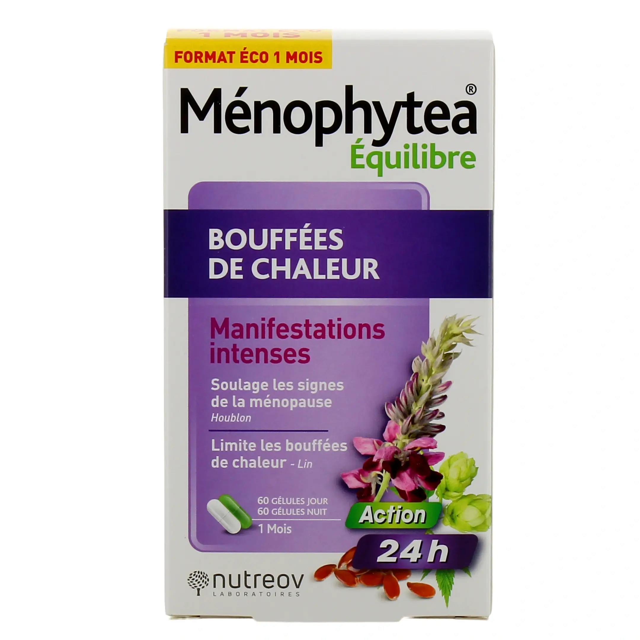 Nutreov Ménophytea Equilibre Bouffées de Chaleur 120 Gélules