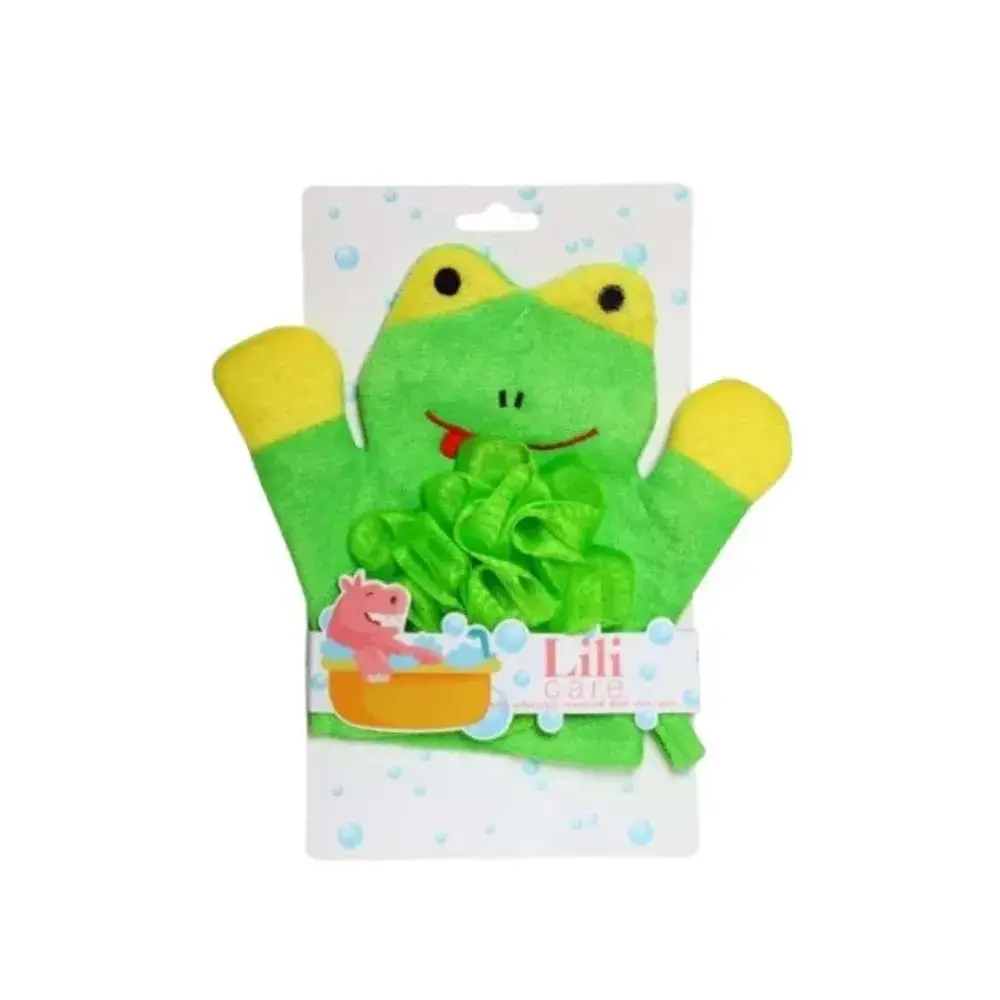 Lili Care Gant de Savonnage Enfant Grenouille