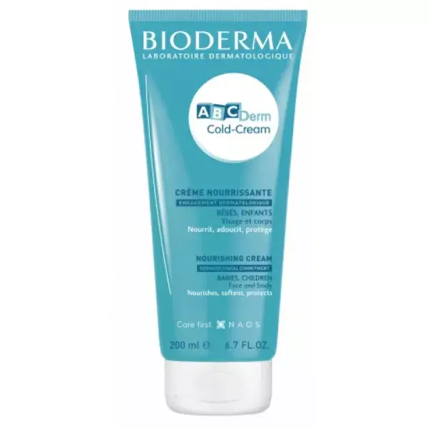 Bioderma ABC derm Cold Cream Crème Nourrissante 200ml - Visage et Corps