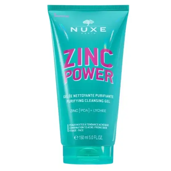 3264680039980-nuxe-zinc-power-gelee-nettoyante-purifiante-150-ml-3264680039981 NUXE ZINC POWER GELEE NETTOYANTE PURIFIANTE 150ML – Image 1