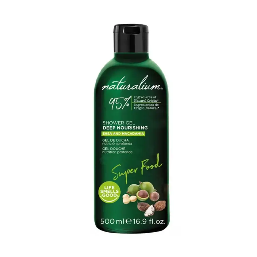 NATURALIUM GEL DOUCHE SHEA ET MACADAMIA