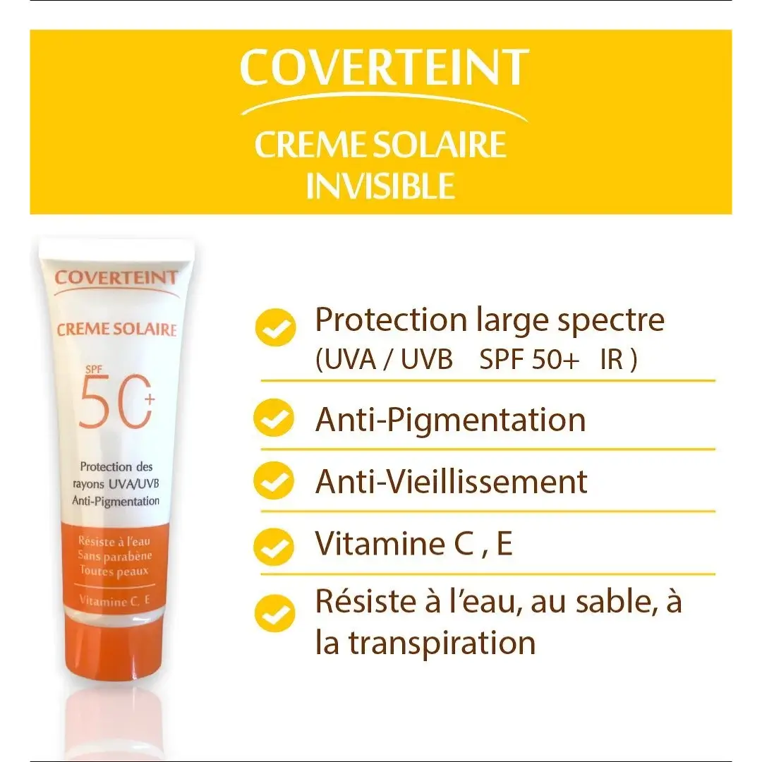 COVERTEINT SUN CREAM INVISIBLE