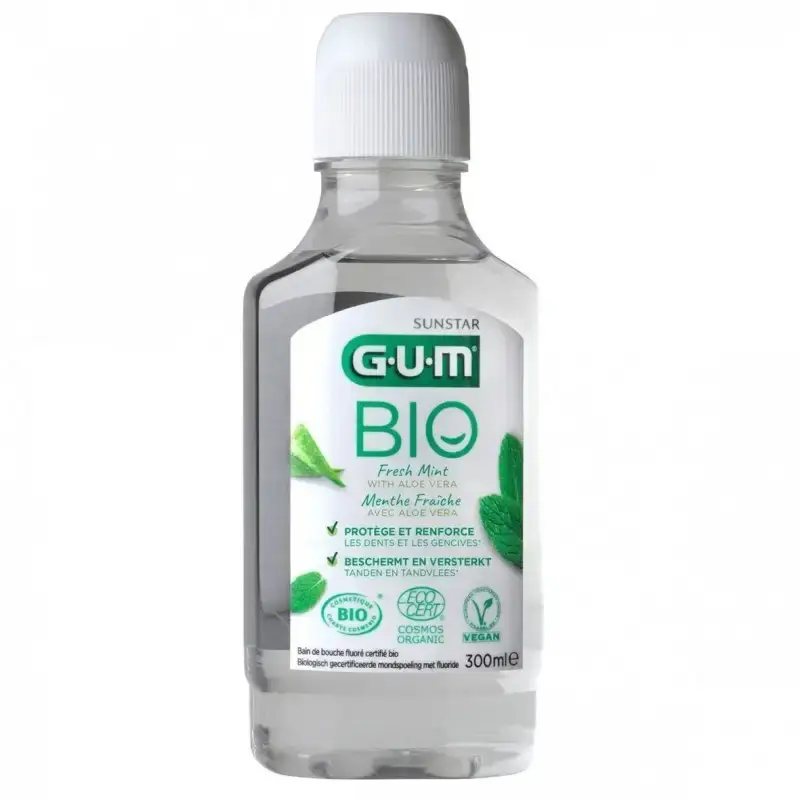 GUM BAIN DE BOUCHE BIO MENTHE FRAÎCHE 300ML