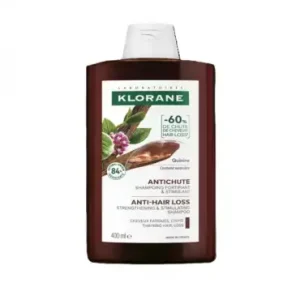 KLORANE QUININE SHAMPOOING ANTI CHUTE AUX VITAMINES B 400ML