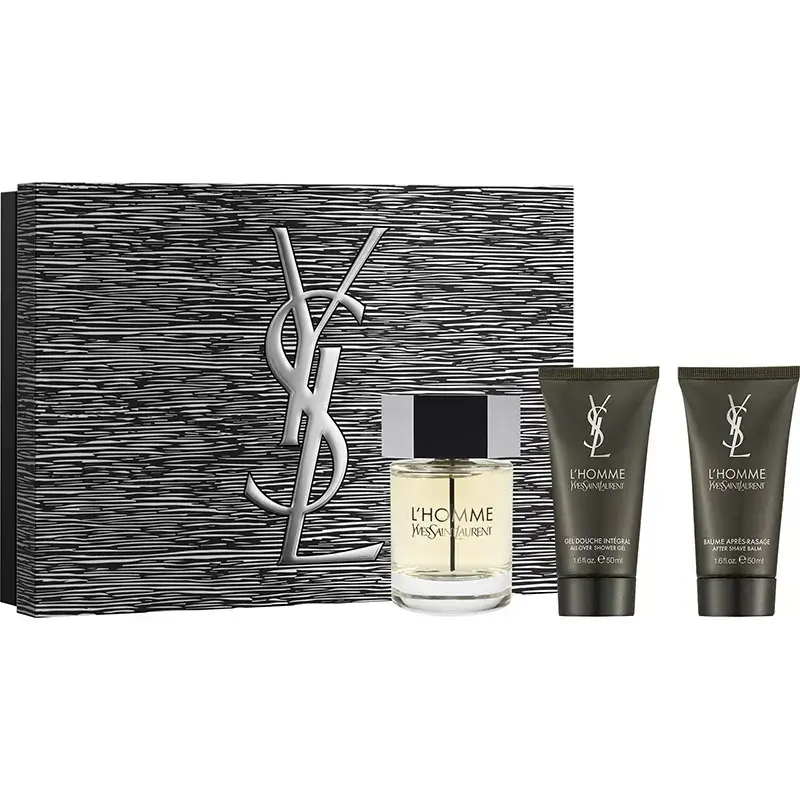 Yves Saint Laurent L'HOMME Coffret eau de toilette + gel douche + après-rasage