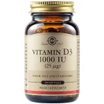 SOLGAR - Complément alimentaire - Vitamin D3 1000 IU