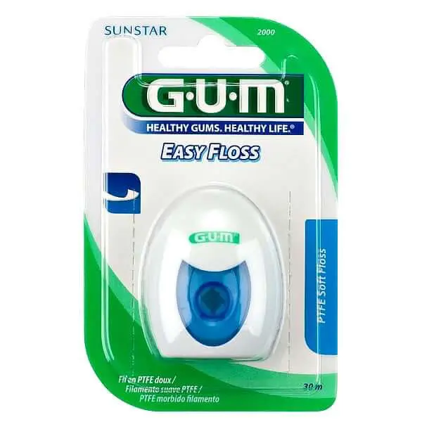 070942020008-2 Gum Fil Dentaire 2000 Easy Floss Ptfe Doux 30m – Image 1