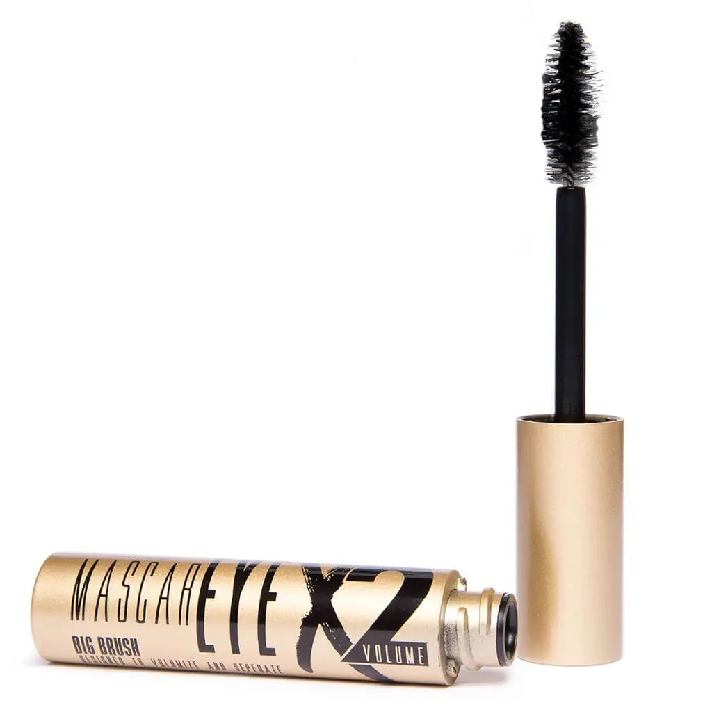 14581 GLAM’S MASCARA EYE X2 VOLUME CARBON BLACK 411 – Image 1