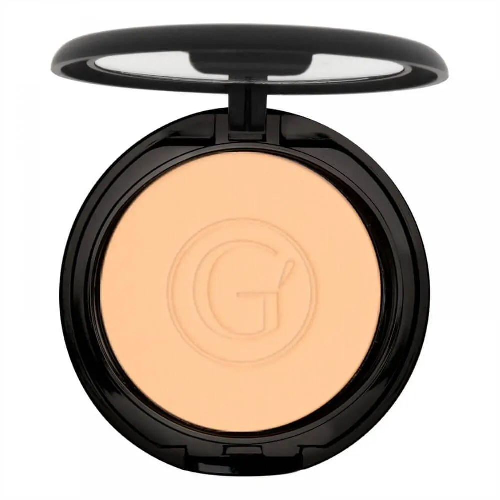 14628 GLAM’S TWO WAY CAKE POUDRE COMPACTE 200A WHITE SHELL – Image 1