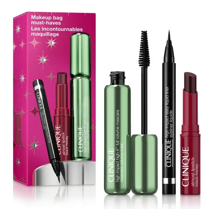 192333275672.jpg CLINIQUE COFFRET LES INCONTOURNABLES MAQUILLAGE – Image 1