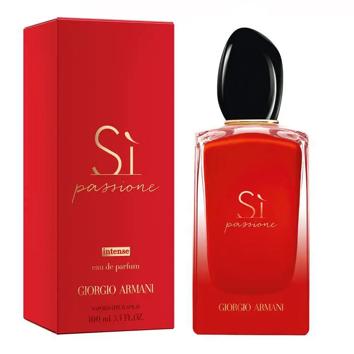 2750-1 GIORGIO ARMANI SI PASSIONE INTENSE EAU DE PARFUM 100ML – Image 1
