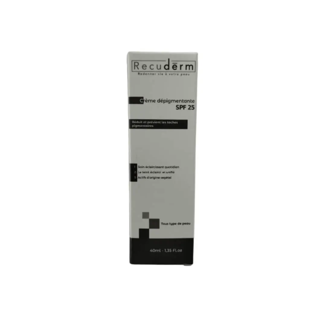 2ff9c4c3-a02a-440f-a213-d30a2e351b79 RECUDERM CREME DEPIGMENTANT SPF25 40mL – Image 1
