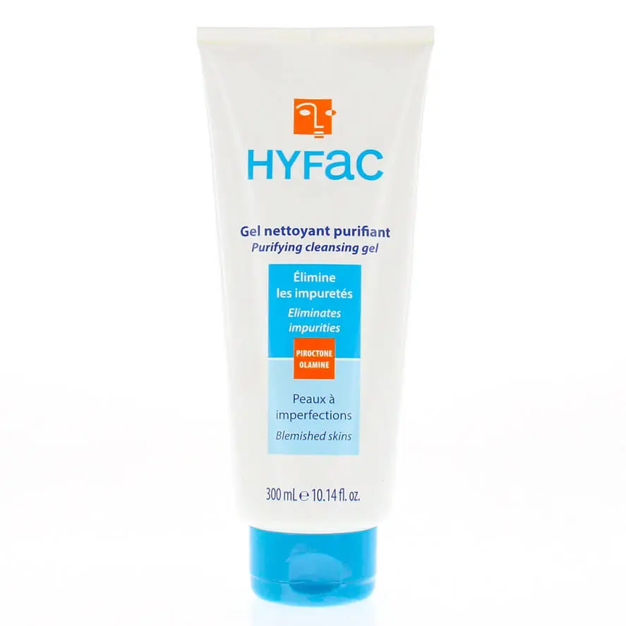 32-Gel-Nettoyant-Purifiant-Peaux-à-Imperfections-Hyfac-300ml-1 Hyfac Gel Nettoyant Dermatologique 300 ml – Image 1