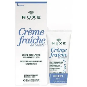 NUXE CREME FRAICHE DE BEAUTE CREME REPULPANTE HYDRATANTE 48H 30ML