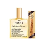 Nuxe Huile Prodigieuse 100ml + Huile Prodigieuse Or Roll-on 8ml Offerte
