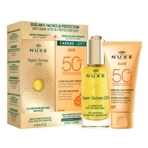 Nuxe Duo Anti-taches Protection 30 ml + Crème Solaire Fondante Haute Protection 50 ml